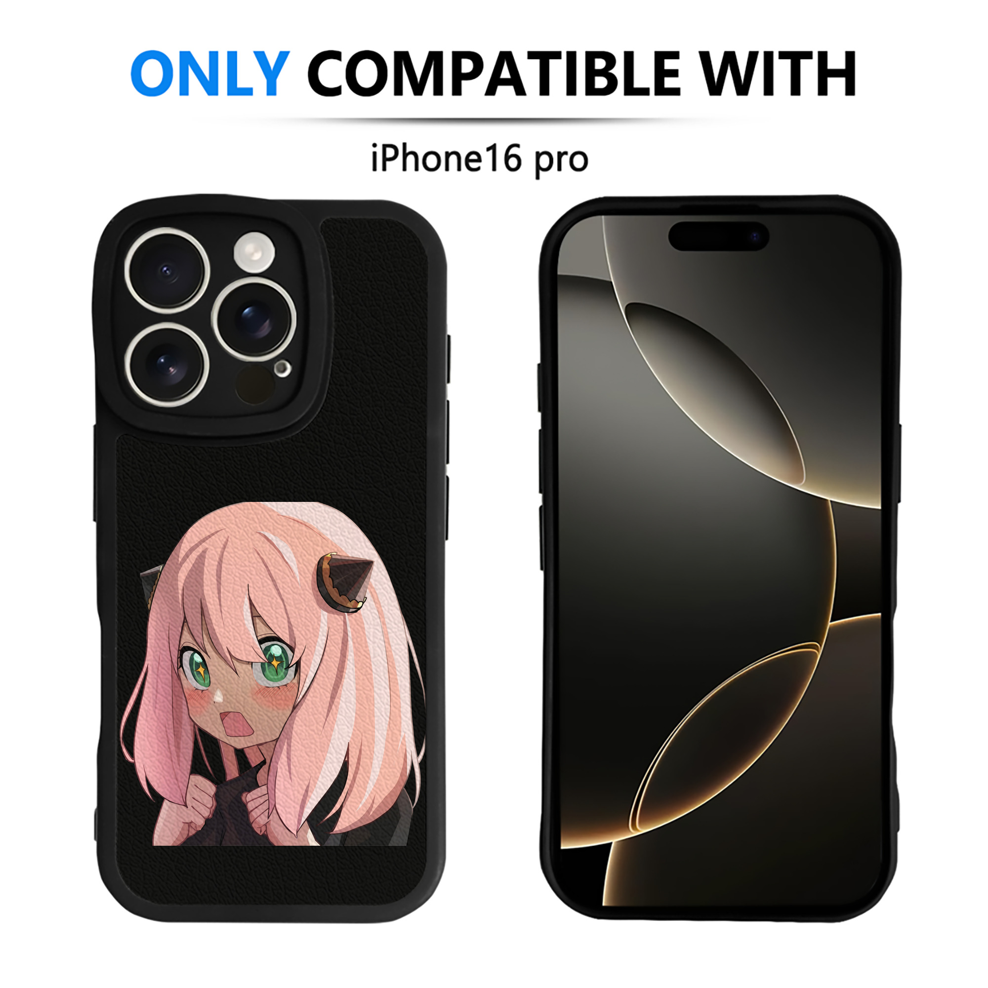 （画像用） SPY×FAMILY间谍家家酒 【iPhone 16シリーズ対応】シリコンスマホケース（レザー調） 材質：シリコン